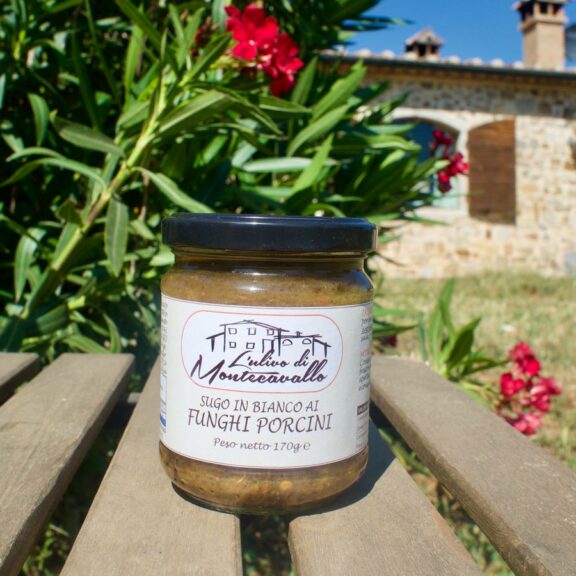 Sugo bianco ai funghi porcini
